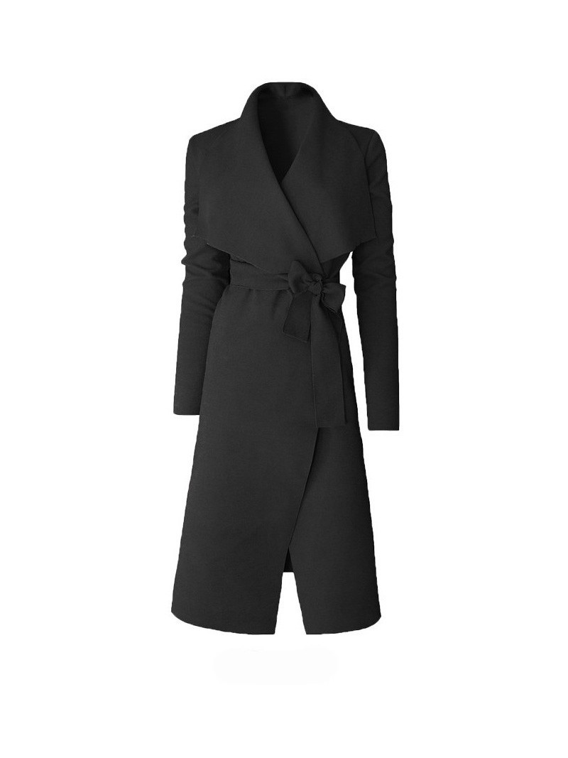 FLAUSZOWY TALIOWANY KARDIGAN Z PASKIEM