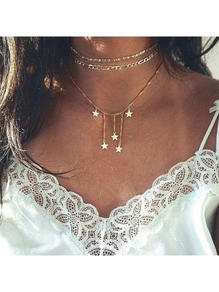 Długi naszyjnik z...