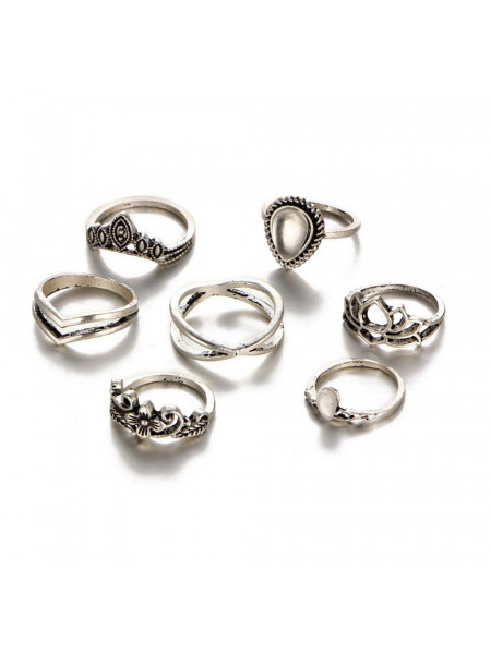 Zestaw 7 sztuk pierścionków... 2