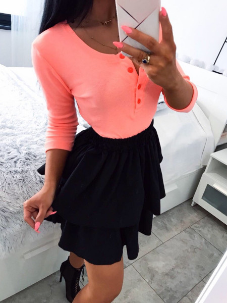 Kobieca mini spódniczka z falbanką AMELIA 2