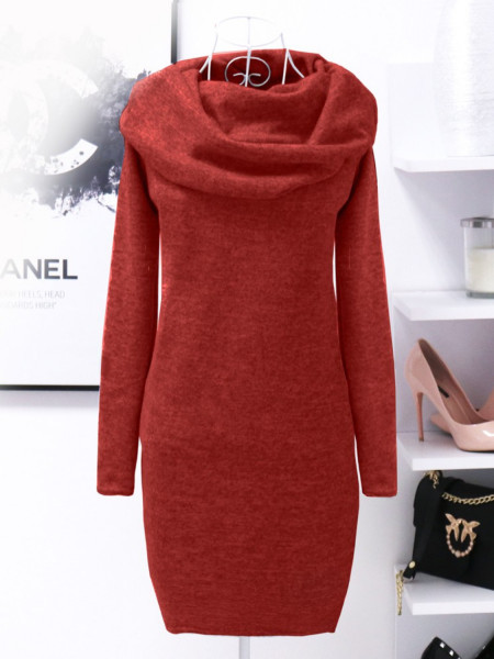 Sweterkowa sukienka bombka... 2