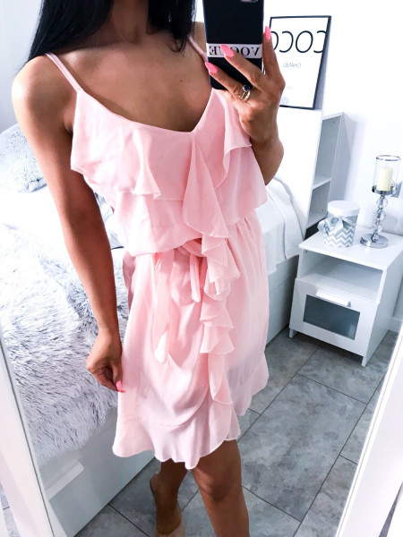 Szyfonowa sukienka z... 2