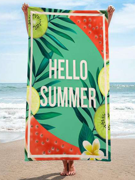 Ręcznik plażowy owoce