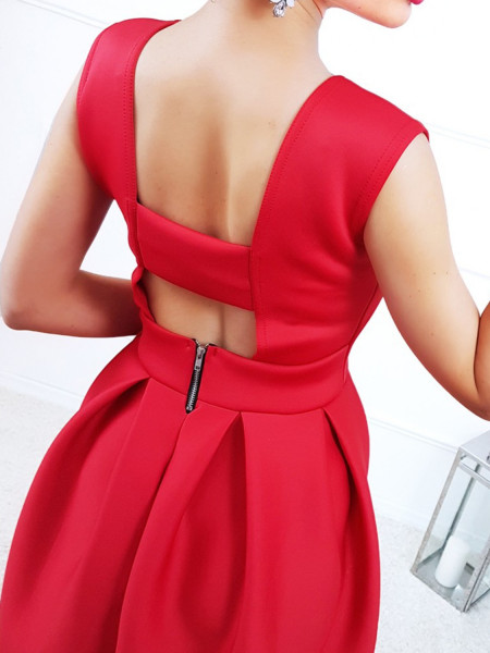 Rozkloszowana sukienka z... 2