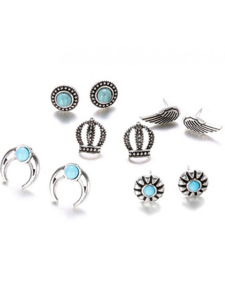 Zestaw 5 par kolczyków... 2