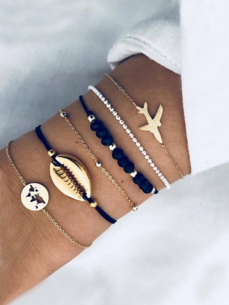 Zestaw 6w1 bransoletki...