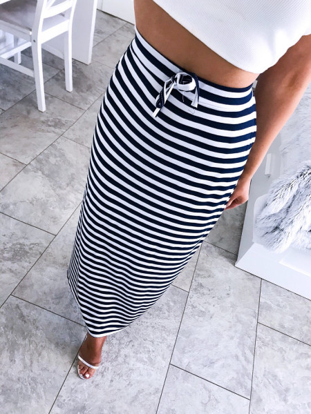 Spódnica maxi w paski KITANA 2