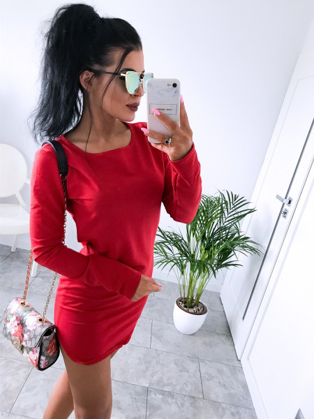 Dopasowana sukienka dresowa... 2