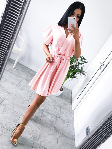 Sukienka z kopertowym... 2