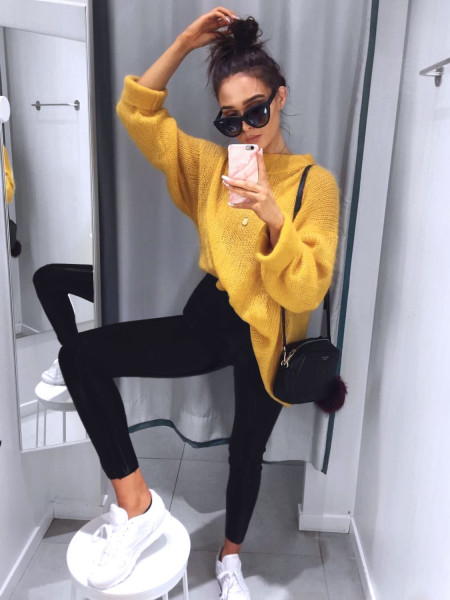 Klasyczne legginsy bezklinowe