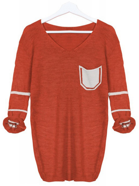 Lekki sweterek z kieszenią... 2