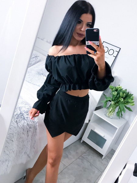 Asymetryczne spódnico-spodenki MODENA