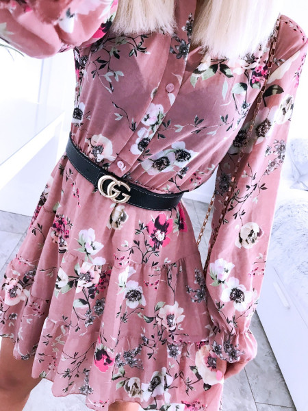 Rozkloszowana sukienka w... 2
