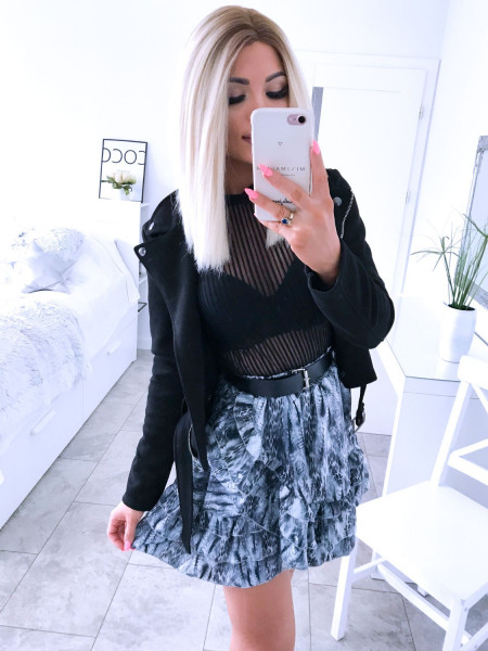 Mini spódniczka w print... 2