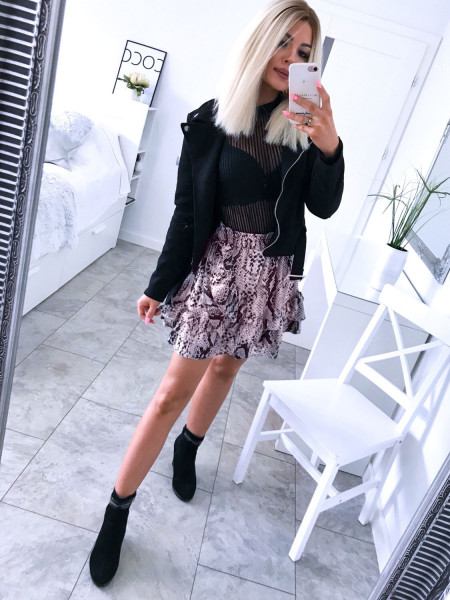 Mini spódniczka w print... 2