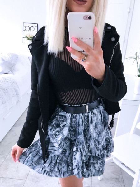 Mini spódniczka w print...