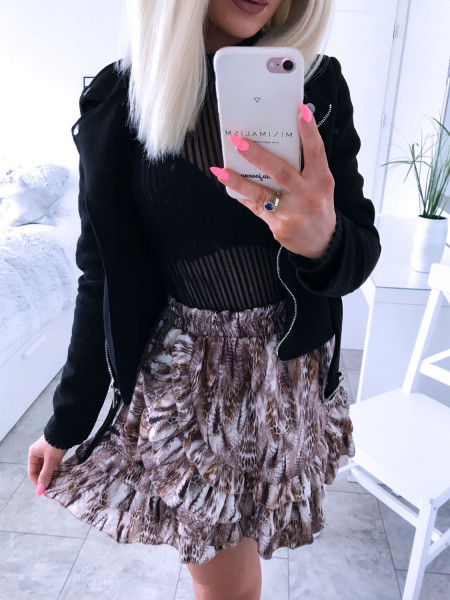 Mini spódniczka w print...