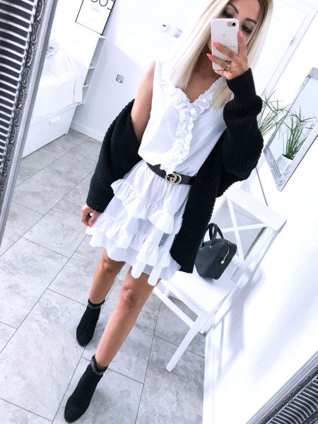 Rozkloszowana sukienka z... 2