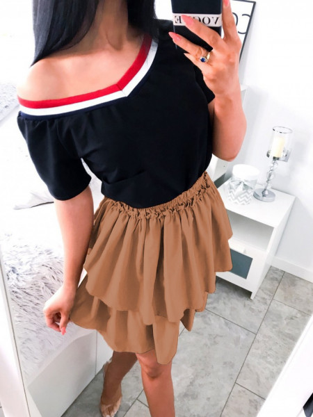 Falbankowa mini spódniczka AMELIA 2