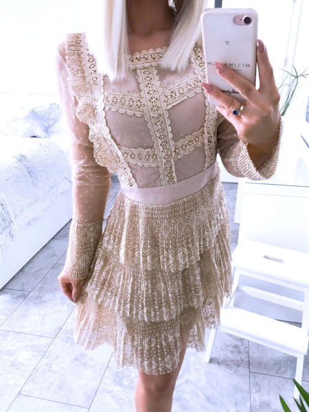 Rozkloszowana tiulowa sukienka MARGARET