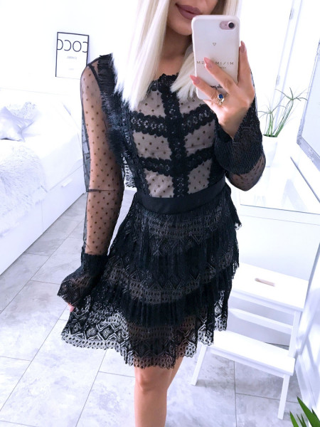 Rozkloszowana tiulowa...