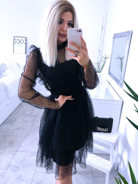 Rozkloszowana tiulowa...