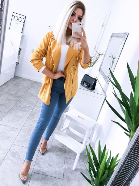 Dwurzędowa marynarka MEGI