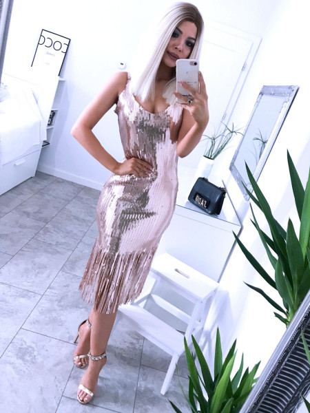 Cekinowa sukienka na... 2