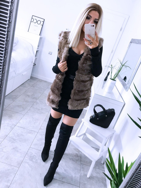 Ciepła futrzana kamizelka... 2