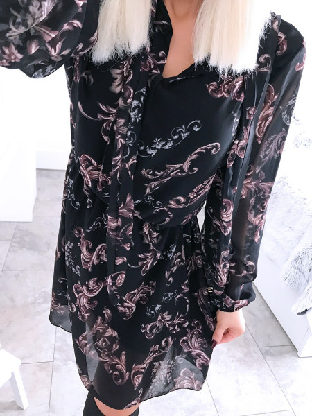 Sukienka wiązana pod szyją BASTIA - wzór 2