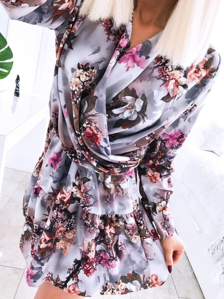 Rozkloszowana sukienka w... 2