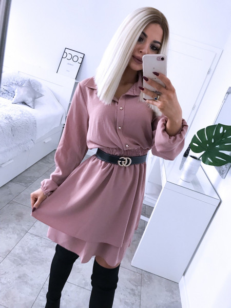 Rozkloszowana sukienka...