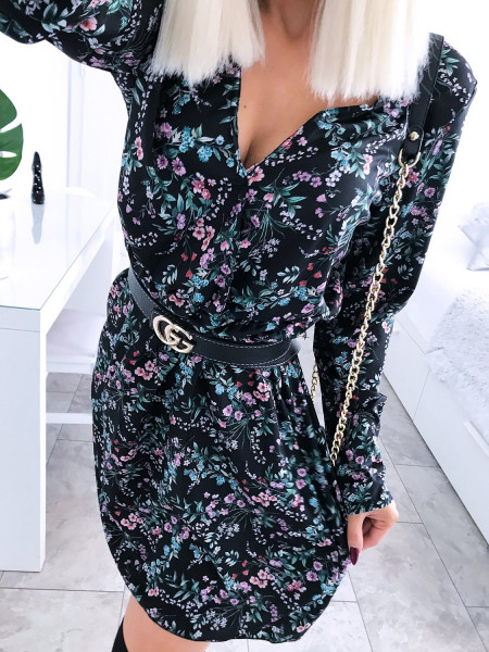 Printowa sukienka mini OLENA - wzór 2 2