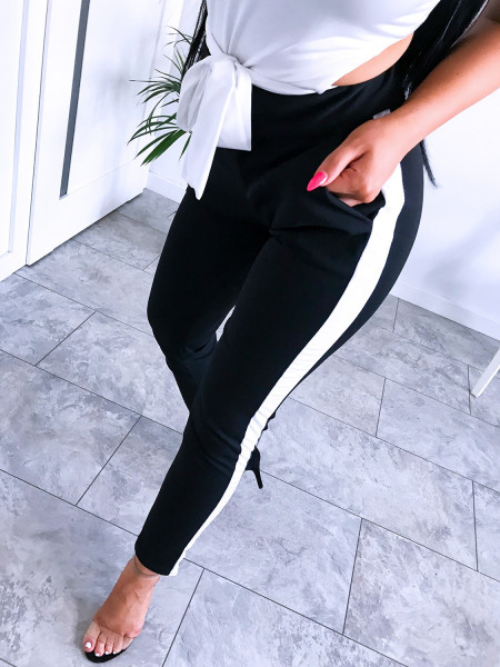 Spodnie rurki z lampasem ALEXA 2