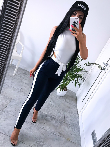 Spodnie rurki z lampasem... 2