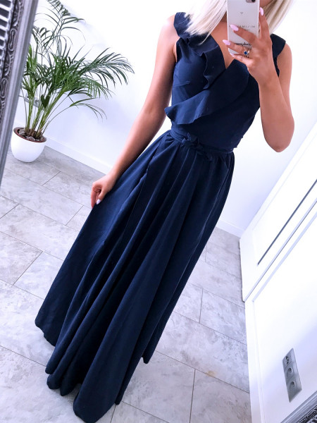 Sukienka z przekładanym...