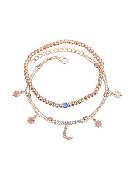 Bransoletka na stopę 2w1... 2