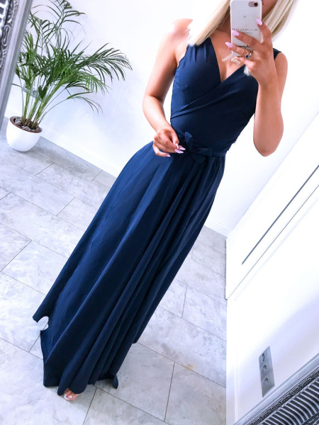 Maxi kopertowa sukienka LUIZJANA 2