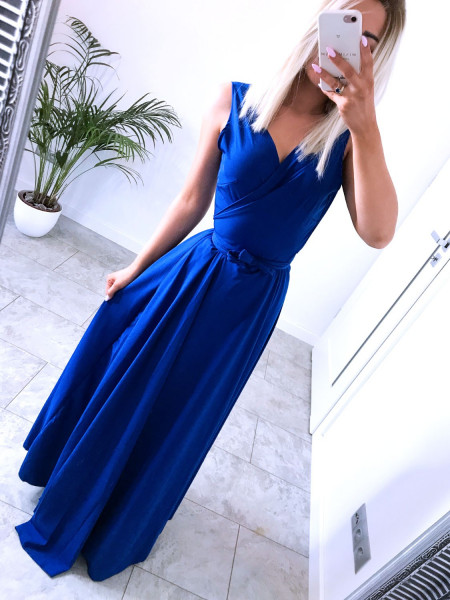 Maxi kopertowa sukienka LUIZJANA 2