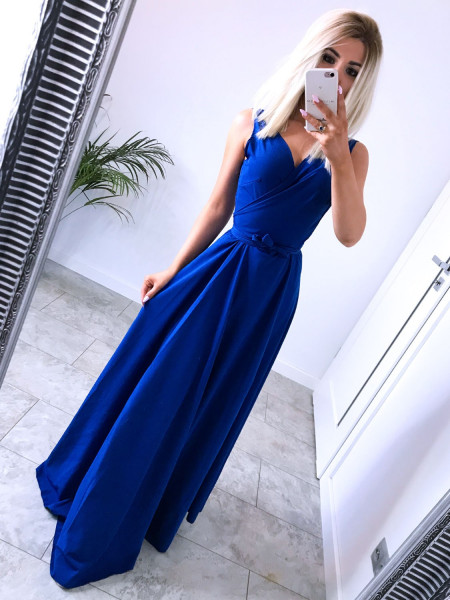 Maxi kopertowa sukienka LUIZJANA