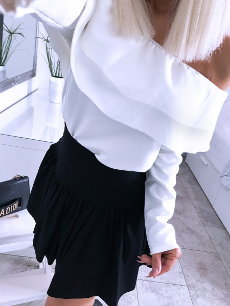 Bluzka hiszpanka z długim rękawem CLARISA 2