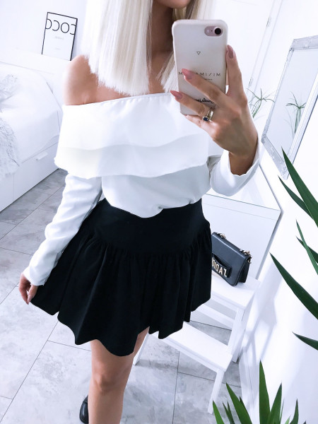 Bluzka hiszpanka z długim rękawem CLARISA