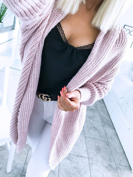 Swetrowy kardigan CLOUDE