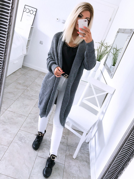 Swetrowy kardigan CLOUDE 2