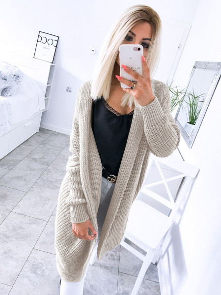 Swetrowy kardigan CLOUDE