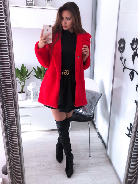 Kobiece futro z kołnierzem... 2