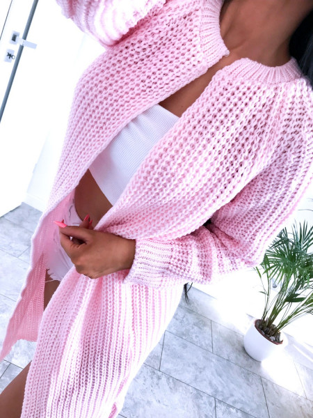 Pleciona narzutka kardigan... 2