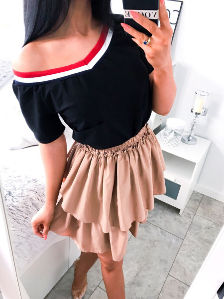 Modna bluzka z lampasem NEL 2