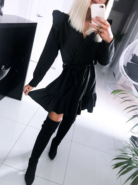 Rozkloszowana sukienka z... 2