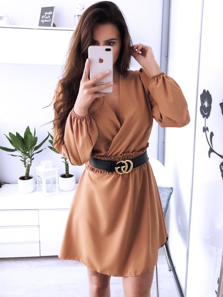 Sukienka z kopertowym... 2